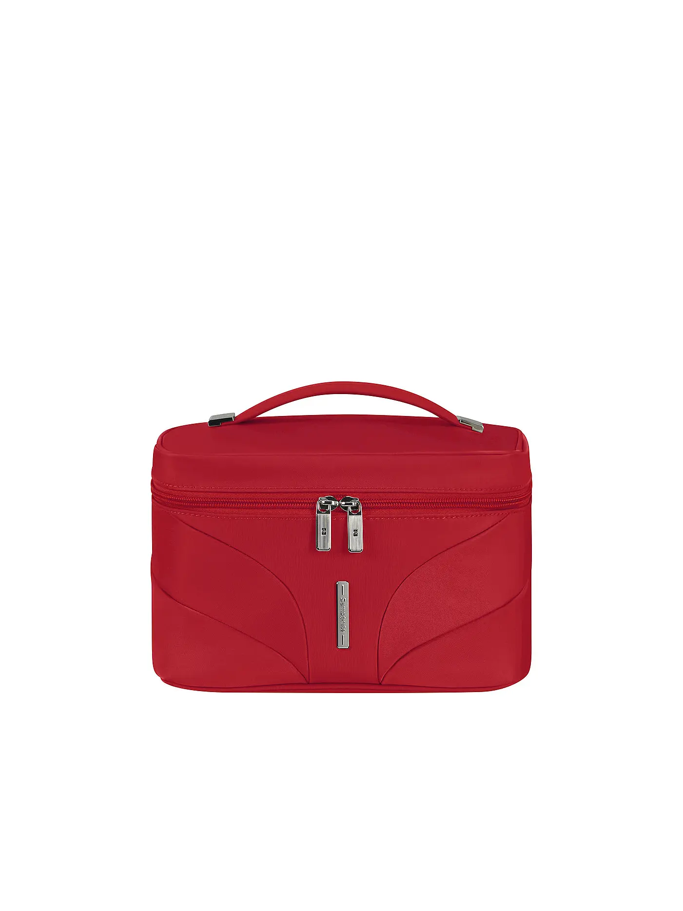 SAMSONITE | Toilettetasche - Beauty Case ATTRIX anthracite | rot
